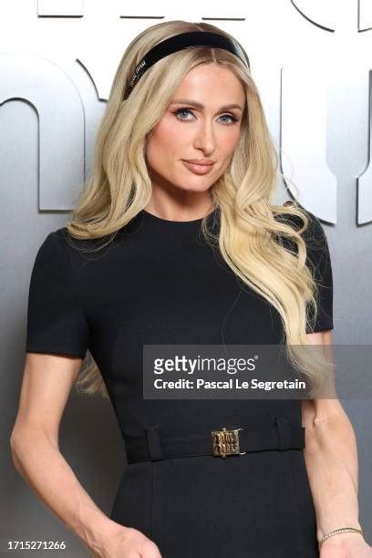 paris hilton miu miu|Paris Hilton attends the Miu Miu Womenswear S/S 2024.